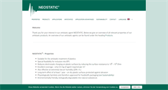 Desktop Screenshot of neostatic.com